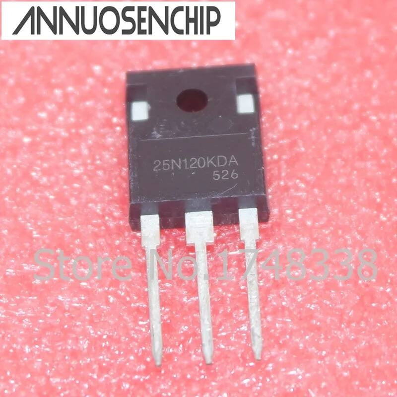 Free shipping 10PCS 25N120 25N120KDA KGT25N120KDA High speed switching NEW ORIGINAL