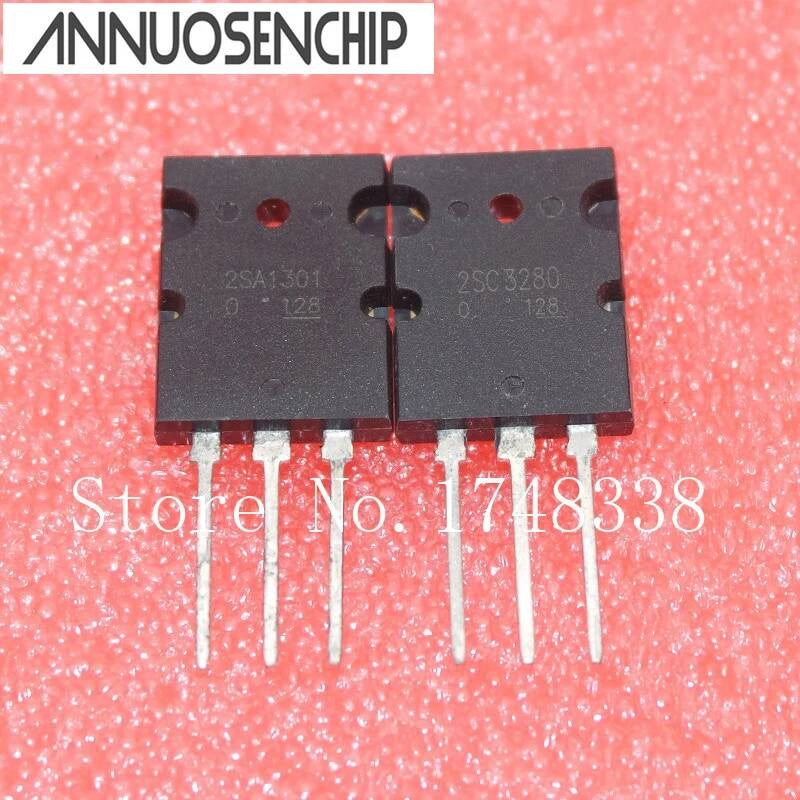 10PCS ( C3280 + 5pcs A1301 ) 2SA1301 2SC3280 TO-3PL NEW