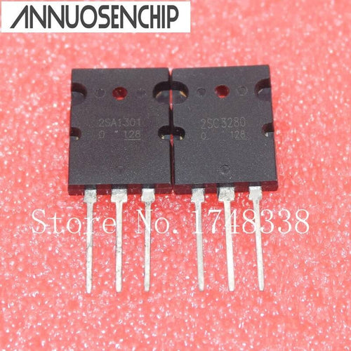 10PCS ( C3280 + 5pcs A1301 ) 2SA1301 2SC3280 TO-3PL NEW