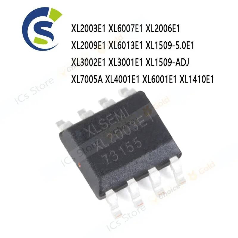 SOP-8 XL2003E1 XL6007E1 XL2006E1 XL2009E1 XL6013E1 XL1509-5.0E1 XL3002E1 XL3001E1 XL1509-ADJ XL7005A XL4001E1 XL6001E1 XL1410E1