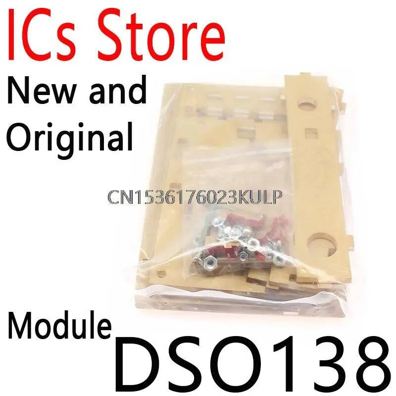New Clear Acrylic Box Shell For 2.4" TFT Digital Oscilloscope Kit DIY Case Making Electronic Diagnostic Tool DSO138