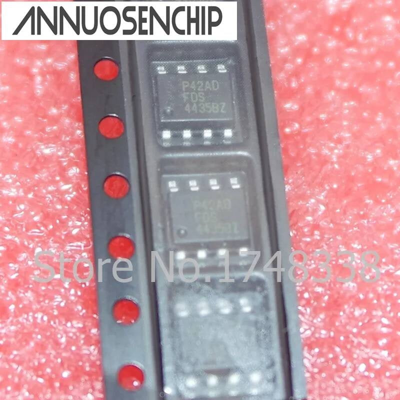 50PCS FDS4435BZ FDS4435 FDS4435B 4435BZ 4435 P-Channel MOSFET SOP-8 SMD New