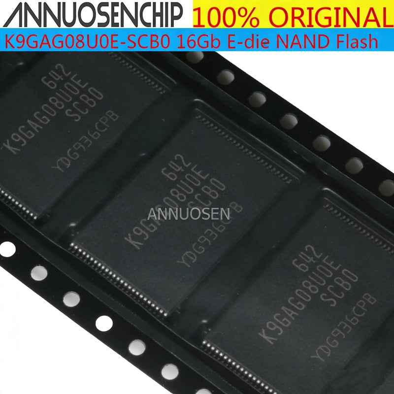 1PCS New TSOP48 Nand Flash IC K9GAG08U0E K9GAG08 K9GAG08UOE-SCBO K9GAG08U0E-SCB0