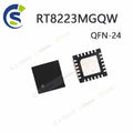 5PCS 100% New RT8223MGQW RT8223M EQ=DE EQ=.. QFN-24 Chipset
