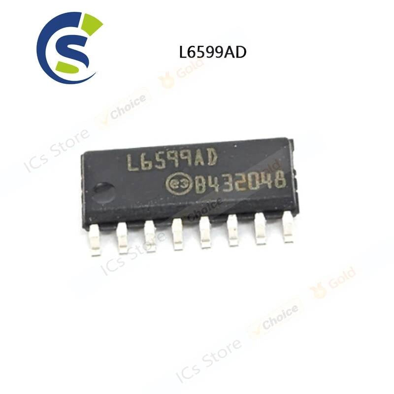 10PCS 100% New L6599 L6599D L6599DTR L6599AD L6599ADTR SOP-16 Chipset