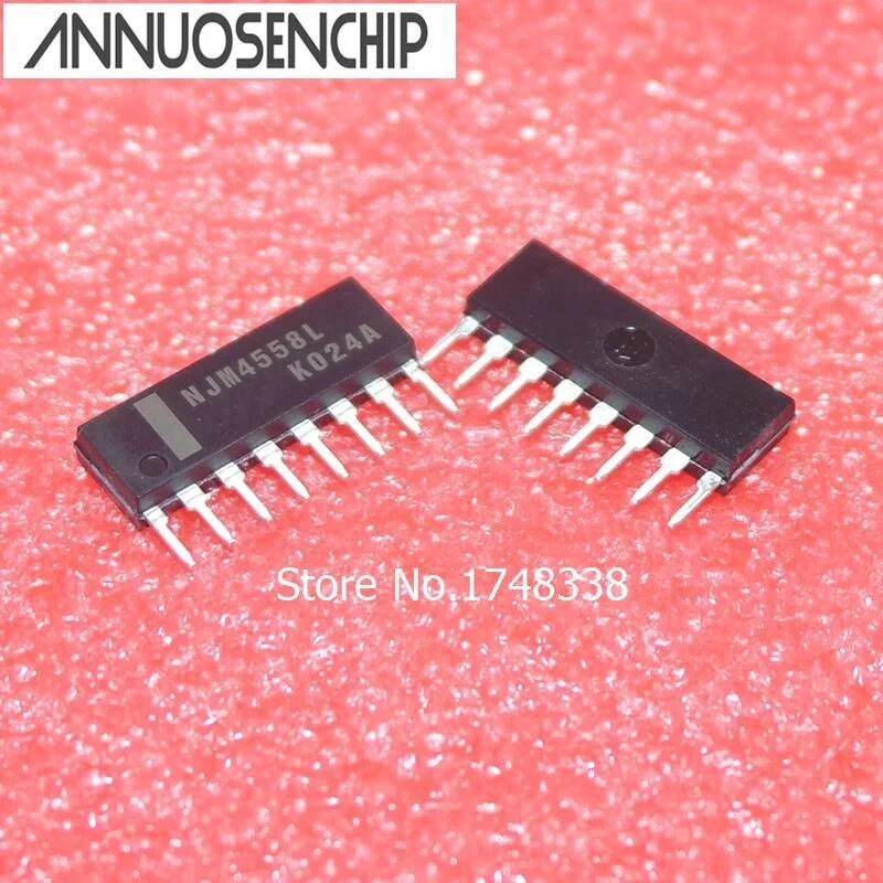 100PCS NJM4558L NJM4558 JRC4558L SIP-8 new and original free shipping