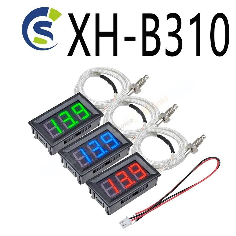 Digital display high temperature K type thermocouple industrial digital thermometer -30~800 degrees XH-B310