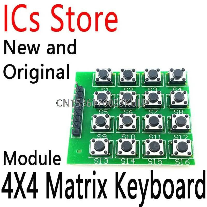4x4 Module 16 Botton Mcu For Arduino Atmel S1/2 4*4 Matrix Keypad Keyboard