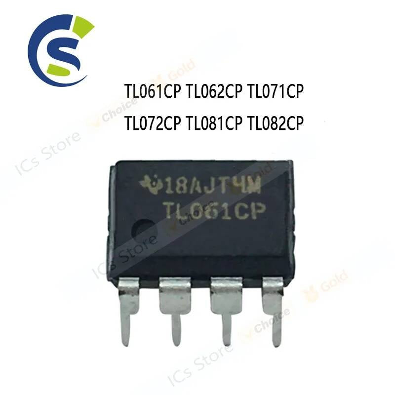 10PCS New and Original TL071 TL072 TL074 TL081 TL084 TL082 TL072CN DIP-8 TL061CP TL062CP TL071CP TL072CP TL081CP TL082CP