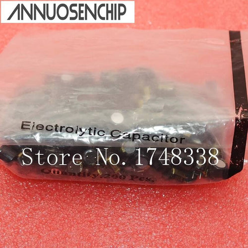 100PCS High frequency 680UF 8X8mm Aluminum electrolytic 680uF 4V 8*8mm 105C capacitors
