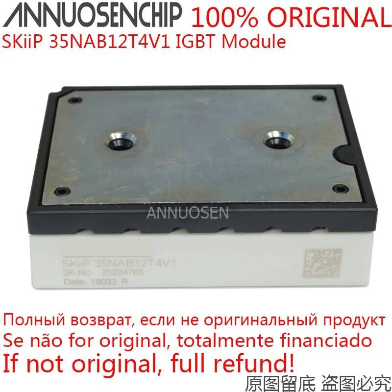 1PCS SKiiP 35NAB12T4V1 SKiiP35NAB12T4V1 Rectifier Brake Chopper + 3 Phase Bridge Inverter IGBT Module