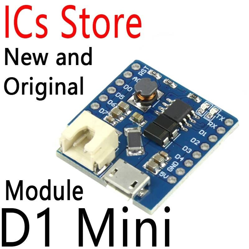 Shield Lithium Battery Charging Boost With LED Light Module Micro USB Interface For WeMos D1 Mini