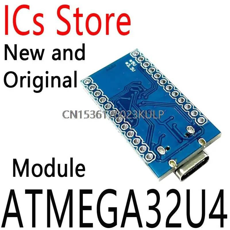1PCS New And Original Pro Micro 5V/16MHZ Module Bootloader Dla arduino MINI USB/Micro USB z 2 Wiersz Głowica Pinowa ATMEGA32U4