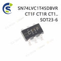 10PCS 100% New SN74LVC1T45DBVR SN74LVC1T45 74LVC1T45 CT1F CT1R CT1.. sot23-6 Chipset