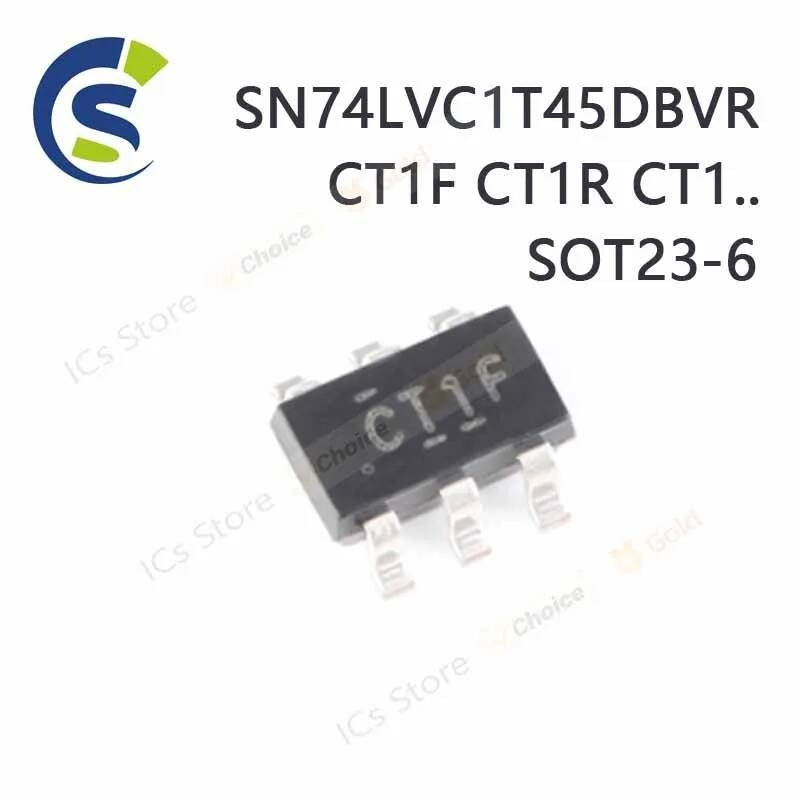 10PCS 100% New SN74LVC1T45DBVR SN74LVC1T45 74LVC1T45 CT1F CT1R CT1.. sot23-6 Chipset