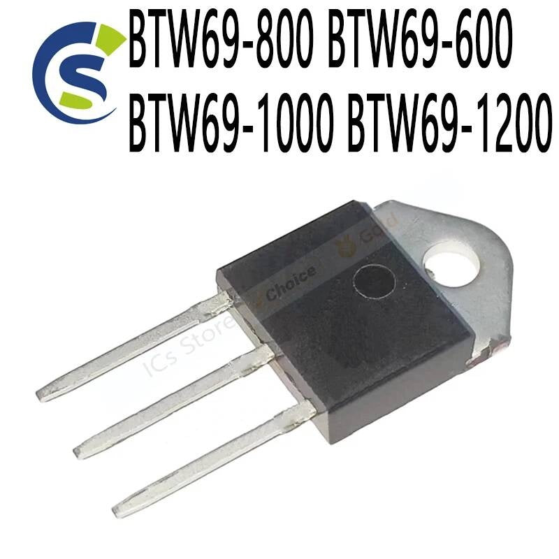 10PCS TO-3P BTW691200 TO3P BTW69 1200V BTW69-1200RG SCR BTW69800 BTW69600 BTW691000 BTW69-800 BTW69-600 BTW69-1000 BTW69-1200