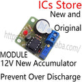 12V New Accumulator Sound Light Alarm Buzzer Prevent Over Discharge Controller Module