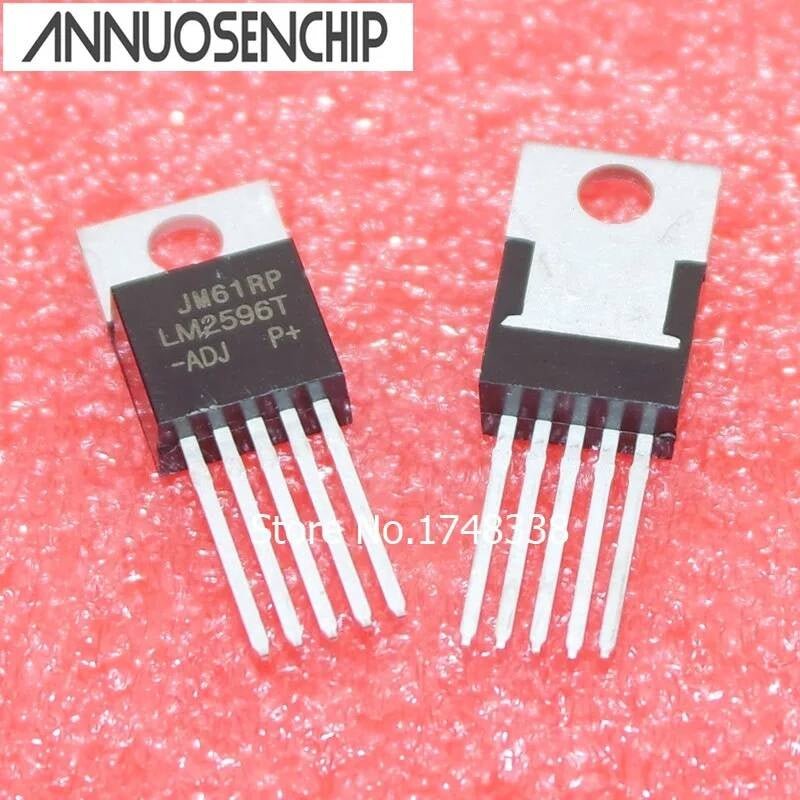 10PCS IC LM2596T-5.0 LM2596T-ADJ LM2596T-3.3 LM2596T-12 LM2596 LM2596T TO-220 3A 5V ADJ 3.3V 12V NEW