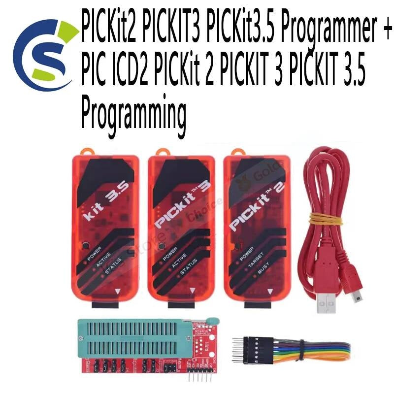 Adapter Universal Seat PICKit2 PICKIT3 PICKit3.5 Programmer + PIC ICD2 PICKit 2 3 PICKIT 3.5 Programming