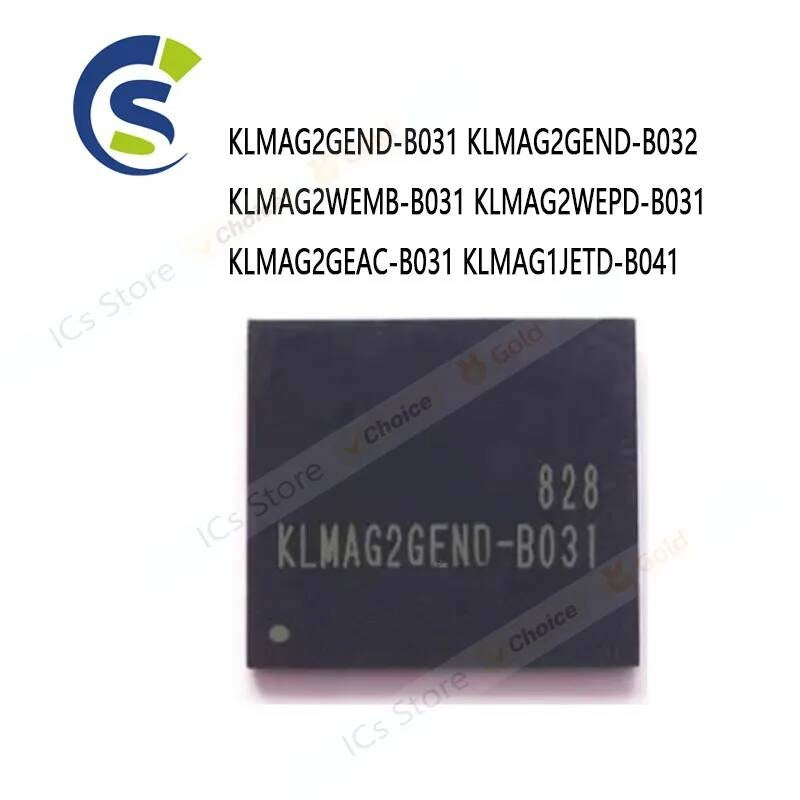 1PCS 100% New Chipset BGA KLMAG2GEND-B031 KLMAG2GEND-B032 KLMAG2WEMB-B031 KLMAG2WEPD-B031 KLMAG2GEAC-B031 KLMAG1JETD-B041