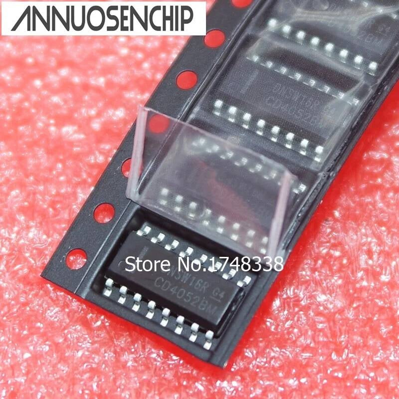 100PCS CD4052BM SOP-16 CD4052 demultiplexer NEW