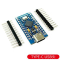 1PCS New and Original Pro Micro 5V/16MHZ Module Bootloader Dla Arduino MINI USB/Micro USB Z 2 Wiersz Głowica Pinowa ATMEGA32U4