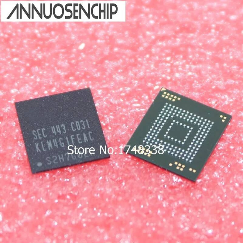 2PCS BGA KLM4G1FEAC-B031 KLM4G1FEAC B031