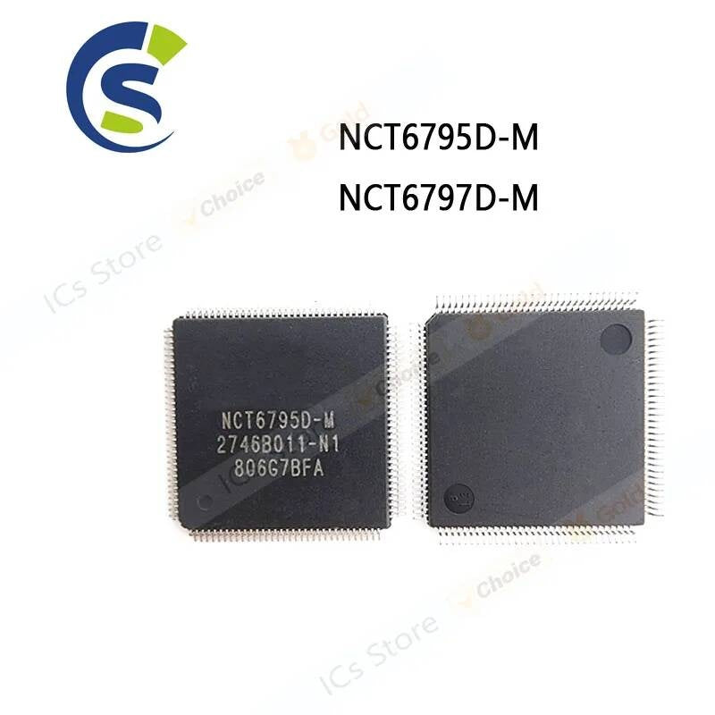 1PCS New and Original NCT6795D NCT6797D M QFP-128 NCT6795D-M NCT6797D-M