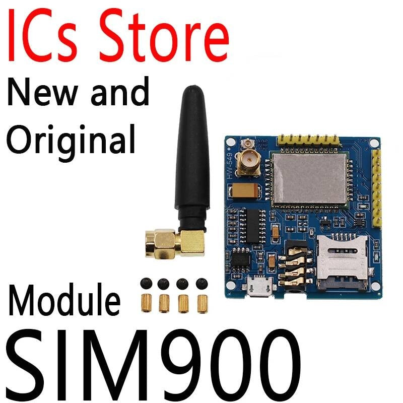A6 Pro Serial GSM Core DIY Developemnt Board TTL RS232 With Antenna GPRS Wireless Module Data Replace SIM900