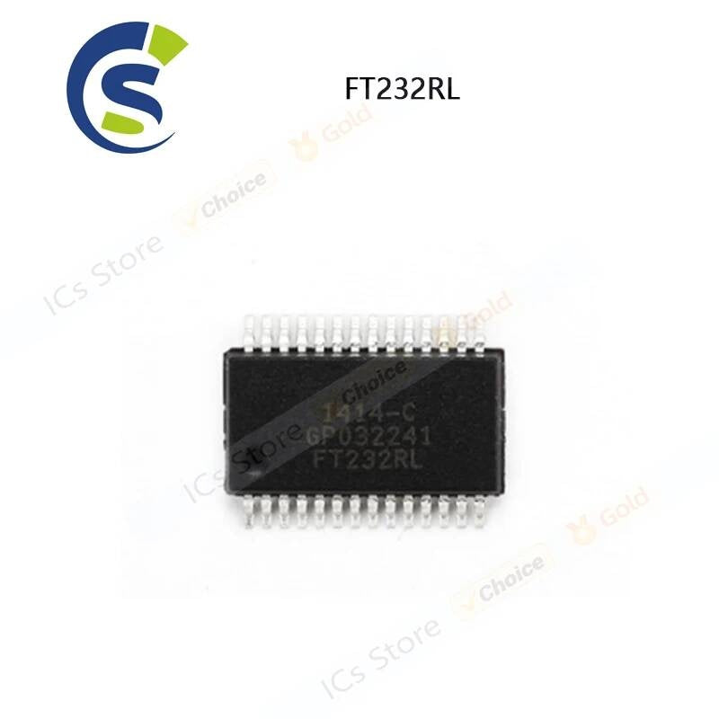 5PCS - 100PCS SSOP-28 100% New FT232RL-REEL FT232 Chipset FT232RL