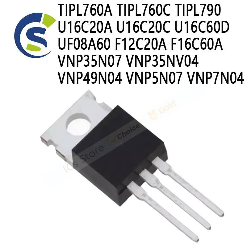 10PCS TIPL760A TIPL760C TIPL790 U16C20A U16C20C U16C60D UF08A60 F12C20A F16C60A VNP35N07 VNP35NV04 VNP49N04 VNP5N07 VNP7N04