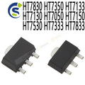 20PCS HT7536-1HT7533A-1 HT7533-17533-1 HT7550-1 SOT89 Power LDO HT7830 HT7350 HT7133 HT7130 HT7050 HT7150 HT7530 HT7333 HT7833