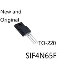 5PCS New and Original TO-220 SIF4N65F