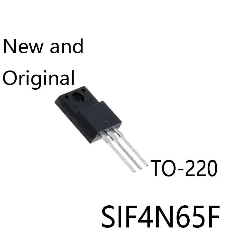 5PCS New and Original TO-220 SIF4N65F