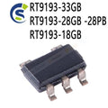 10PCS/lot New and Original RT9193-33 SOT-23-5 DE = A1D 300MA 2.8V RT9193 DC=E2H DC= RT9193-33GB RT9193-28GB -28PB RT9193-18GB