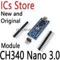 1PCS New And Original Mini ATmega328P Controller Board Compatible USB Driver V3.0 ATmega328 CH340 Nano 3.0