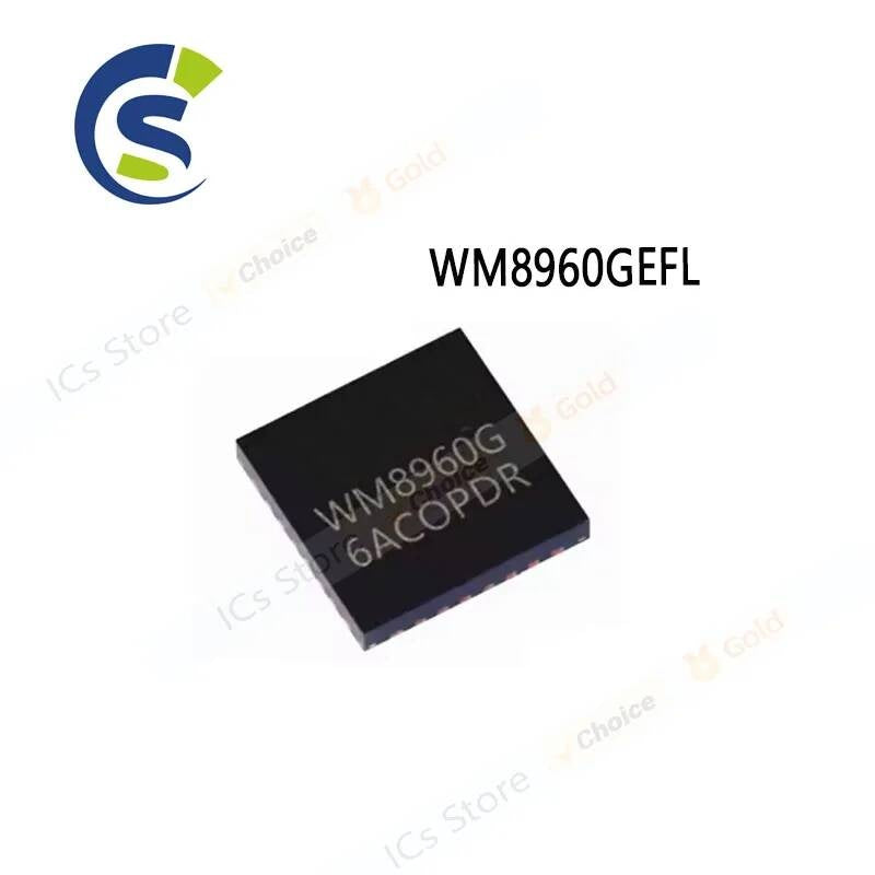 5pcs SMD Amplifier WM8960 NEW ORIGINAL QFN-32 WM8960GEFL