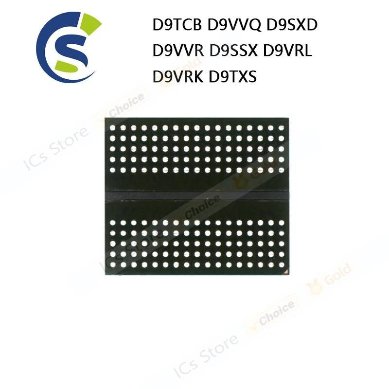10PCS 100% Tested BGA Chipset D9TCB D9VVQ D9SXD D9VVR D9SSX D9VRL D9VRK D9TXS