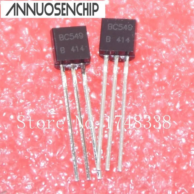 100pcs BC546B BC546C BC547B BC547C BC548B BC548C BC549B BC549C BC556B BC556C BC557B BC557C BC558B BC558C BC559B BC559C TO-92 THT
