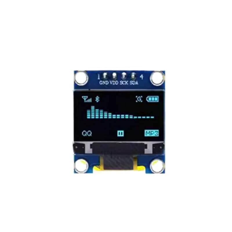 0.96 inch IIC SPI Serial 7/4Pin White/Blue/Yellow Blue/Yellow OLED Display Module SSD1306 12864 LCD Screen Board for Arduino