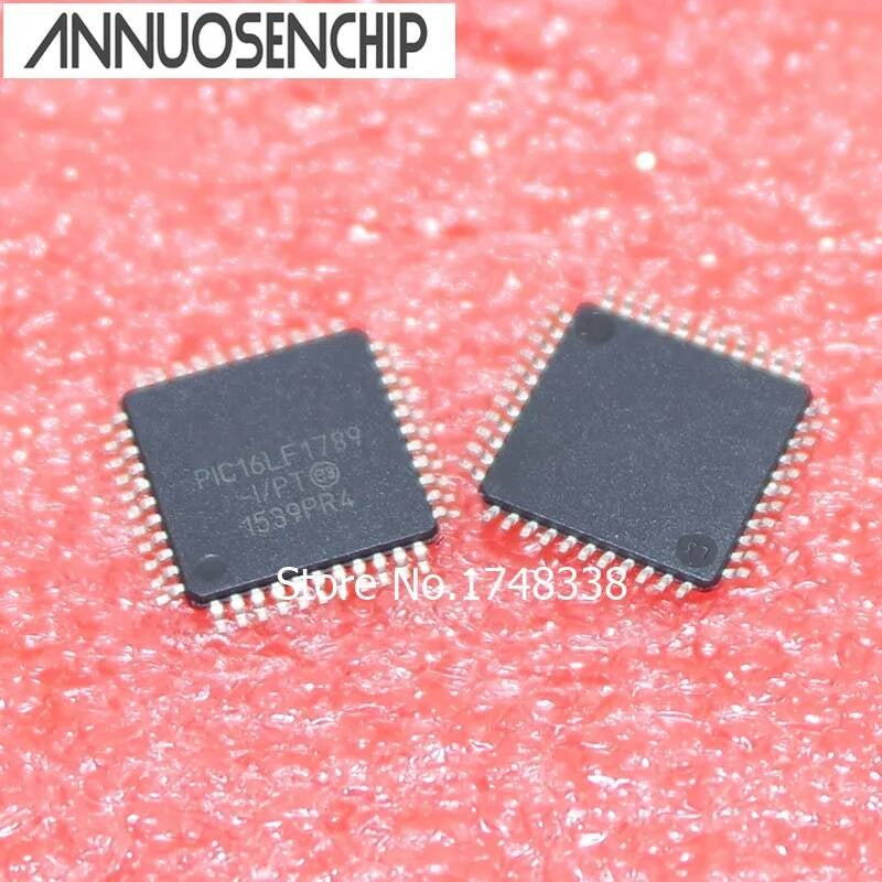 2PCS PIC16F1789-I/PT PIC16F1789 MCU 8-bit PIC16 PIC RISC 28KB Flash 3.3V/5V 44TQFP New Original PIC16LF1789-I