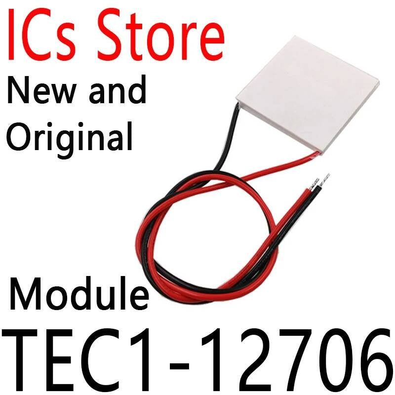 12706 TEC Thermoelectric Cooler Peltier 12V New Of Semiconductor Refrigeration TEC112706 Heatsink Plate Module TEC1-12706