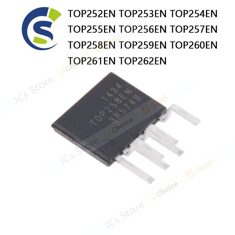 5PCS 100% New Chipset TOP252EN TOP253EN TOP254EN TOP255EN TOP256EN TOP257EN TOP258EN TOP259EN TOP260EN TOP261EN TOP262EN