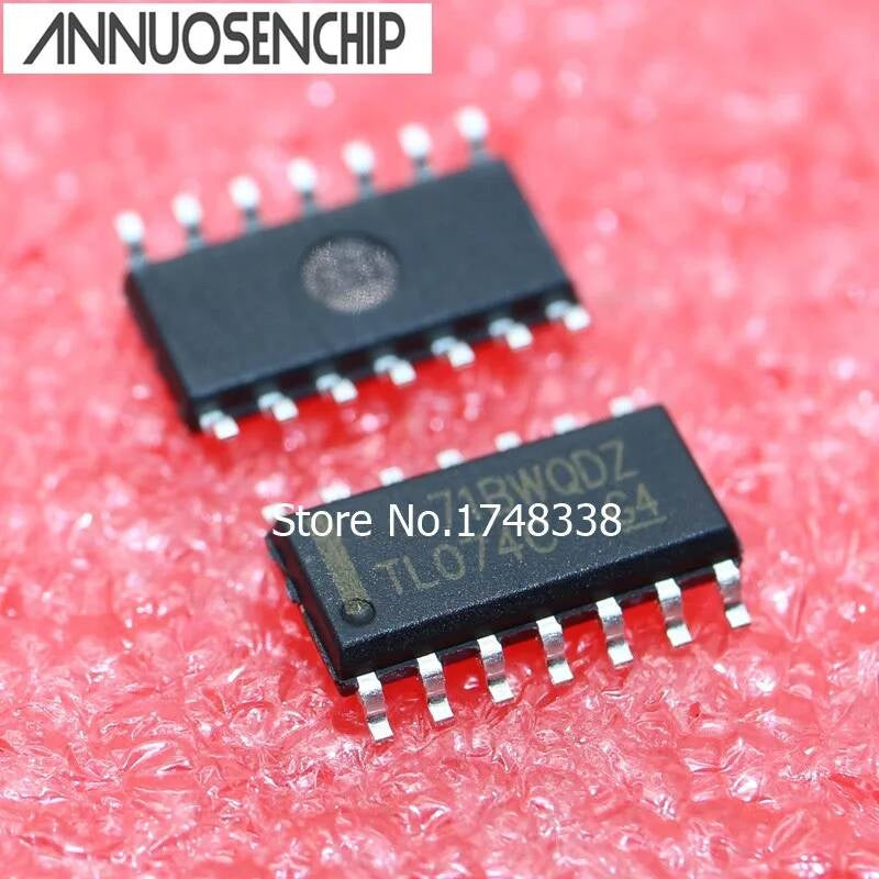 Free shipping 50PCS TL074 NEW TL074C TL074CDR