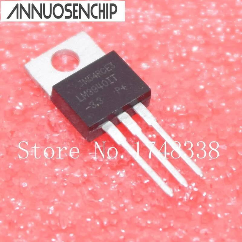 10pcs/Lot LM3940IT-3.3 LM3940 LM3940IT 3.3V TO-220 NEW ORIGINAL