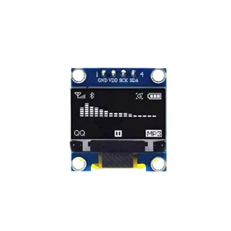 0.96 inch IIC SPI Serial 7/4Pin White/Blue/Yellow Blue/Yellow OLED Display Module SSD1306 12864 LCD Screen Board for Arduino