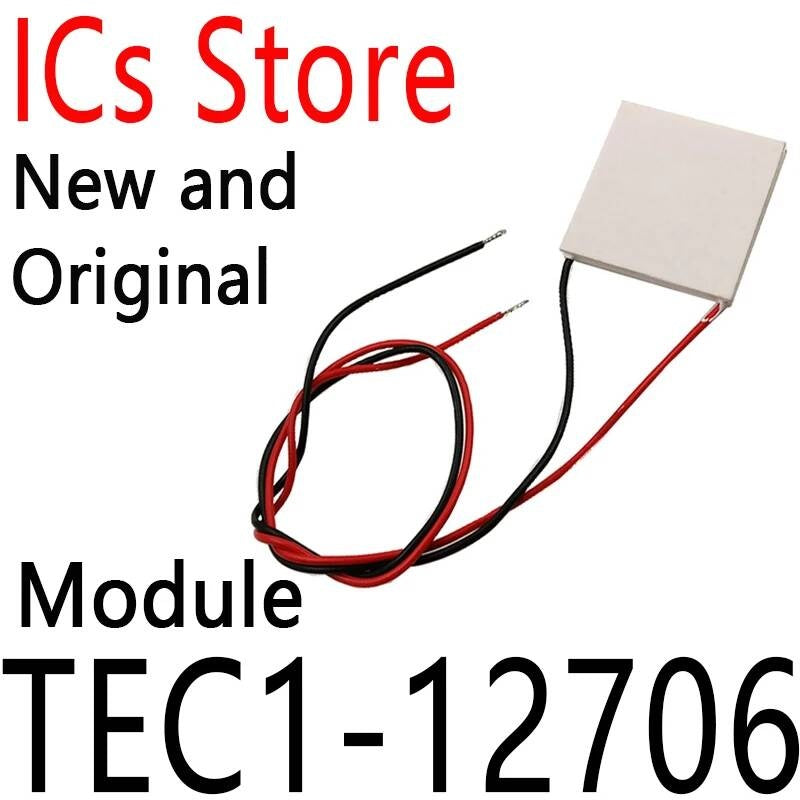 12706 TEC Thermoelectric Cooler Peltier 12V New Of Semiconductor Refrigeration TEC112706 Heatsink Plate Module TEC1-12706