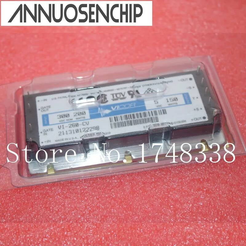 Free shipping VI-260-CV Power Module D-D Conv. 1 Output 5V 30A 150W 200V-400V Input Full Brick New & original VI 260 - CV