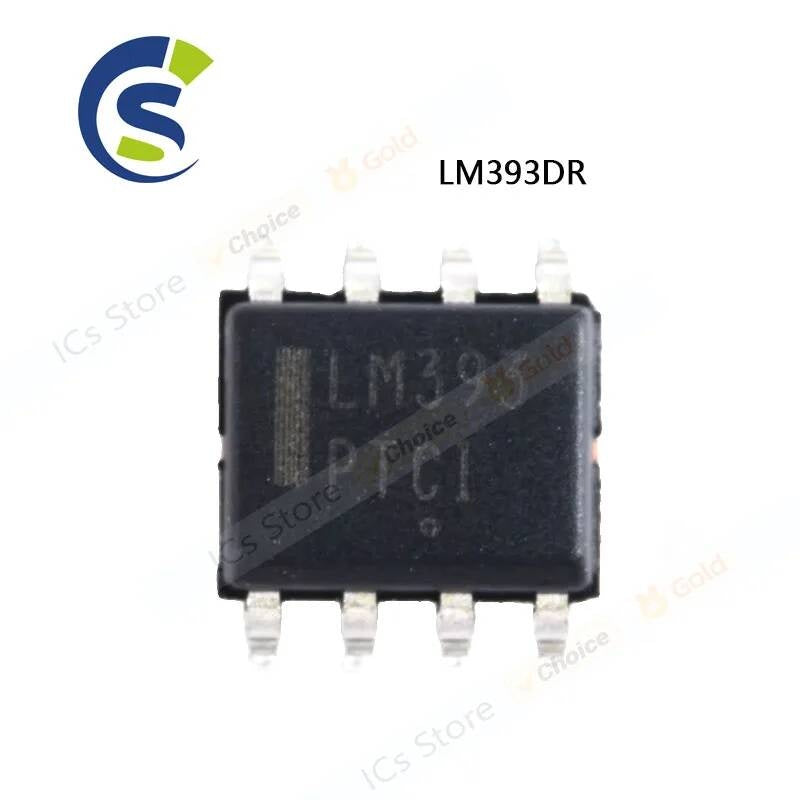 100PCS new COMPARATOR Dual Low Power LM393 LM393D SOP-8 LM393DR