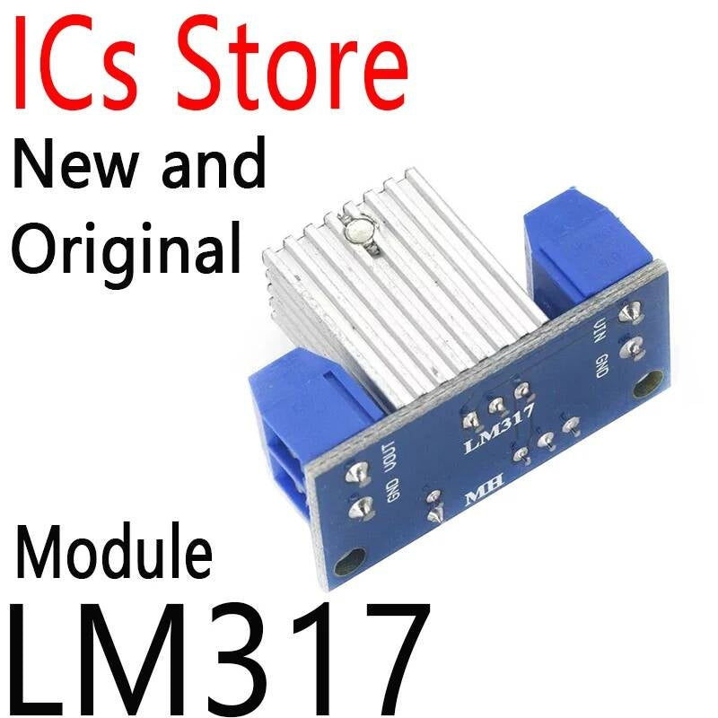2PCS DC Converter Buck Step Down Low Ripple Power Supply Adjustable Linear Regulator Module LM317
